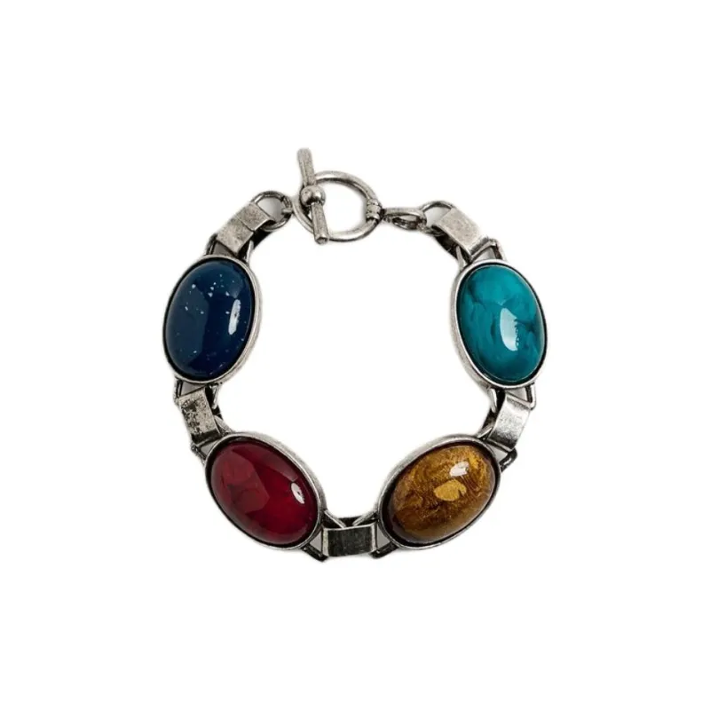ZARA Metal Bracelets Men's Silver-0