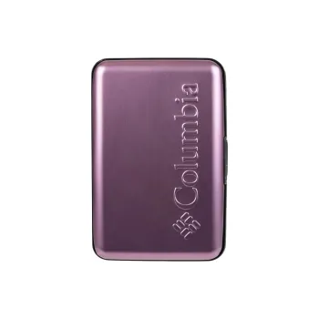 Columbia Label Wallet Men's Matte Plum
