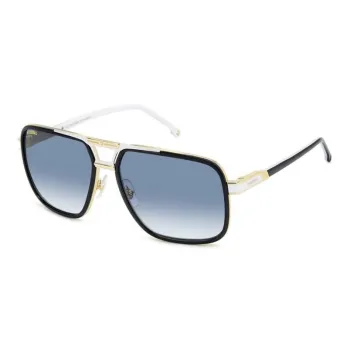 CARRERA Metal Irregular Shape Sunglasses Men's Black Gold