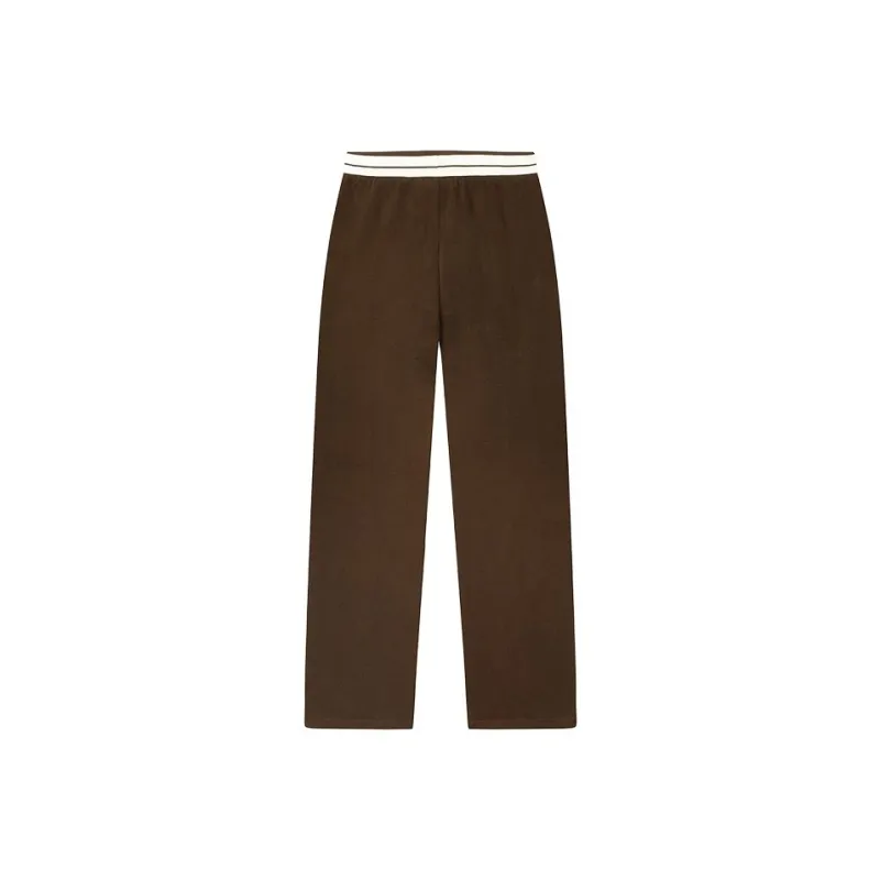 FILA MODERN HERITAGE Casual Pants Women's Dark Rock Umber-1