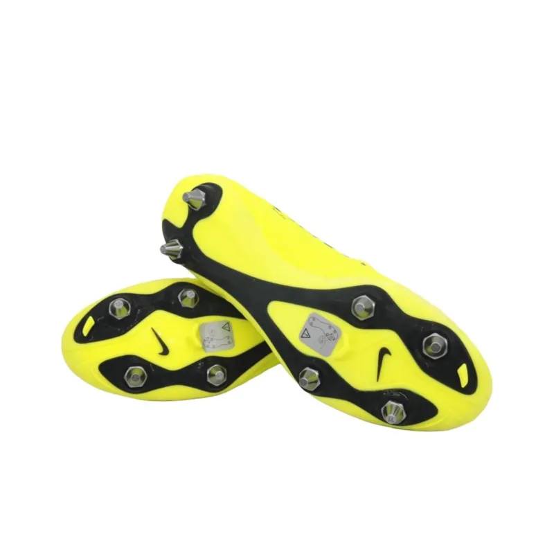 Nike HyperVenom Phantom Abrasion Resistant Soccer Shoes Men's Yellow-2