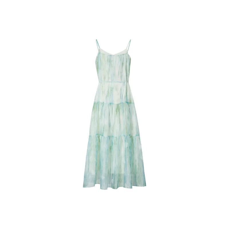 Hopeshow Slip Dresses Women's Monet Garden 6A5-1