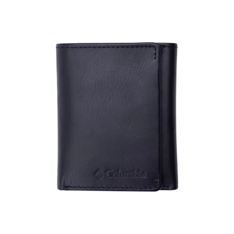 Columbia Leather Wallet Men's Black-0