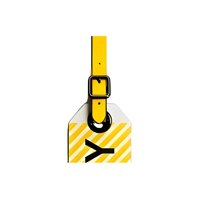 TUMI Travel Access Luggage Tags Lemon-3
