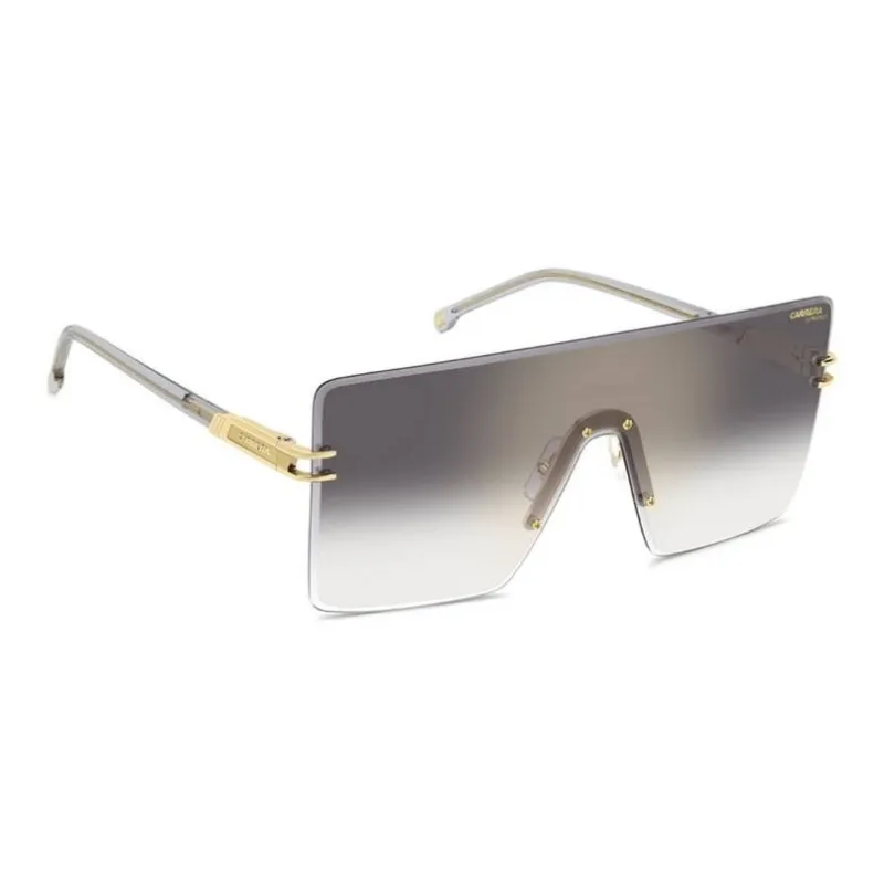 CARRERA Metal Irregular Shape Sunglasses Unisex Gold Gray-2
