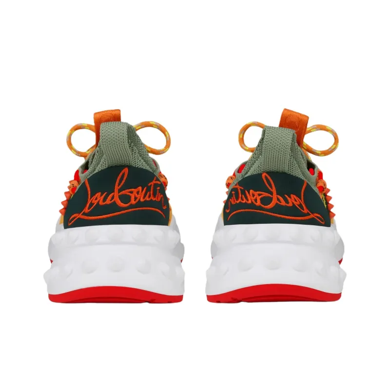 CL Trailnrun Low Top Casual Shoes Women's Orange Green-3