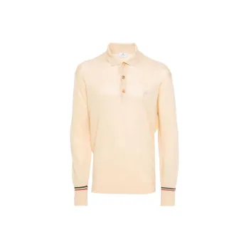 ETRO Polo Shirts Men Ecru