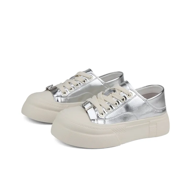 Y6T Height Increasing Lightweight Breathable Low Top Skateboard Shoes Women's-2