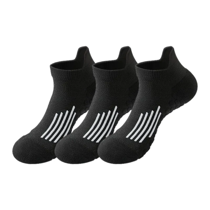 TLXT Running Socks Men's Lightweight Breathable Comfortable Shock Absorbers Moisture Wicking, Students Basketball Socks-5