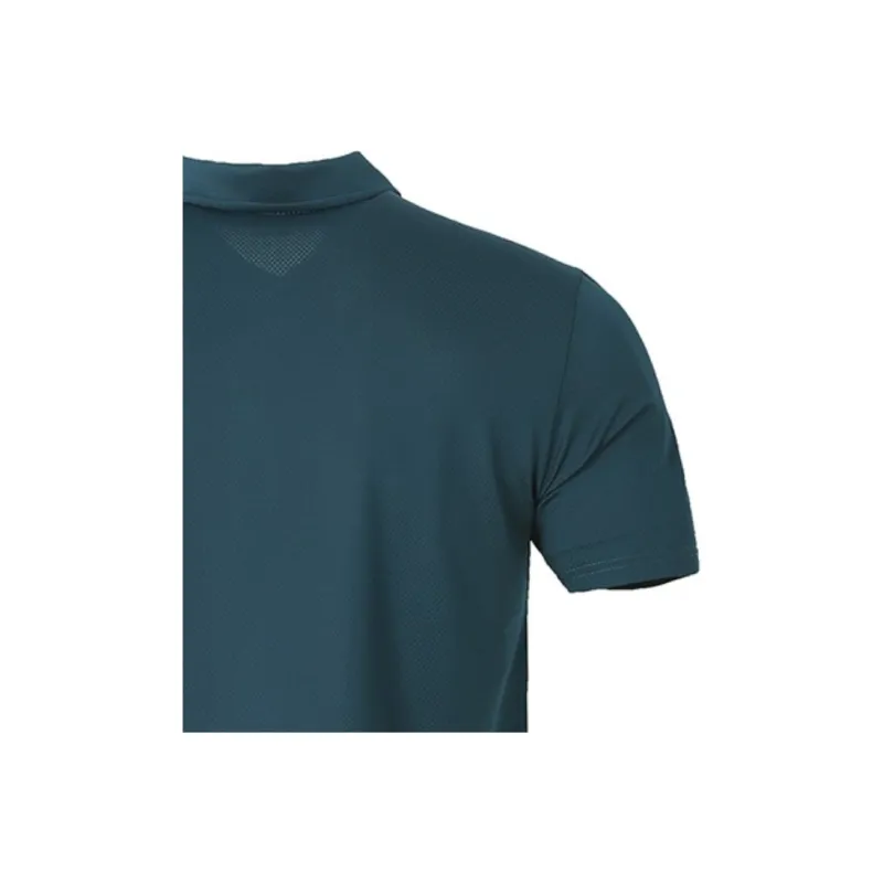 Rock Cloud Polo Shirt Men's Pure Cobalt Blue-4