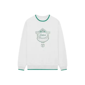 DROLE DE MONSIEUR Logo Print Sweatshirt