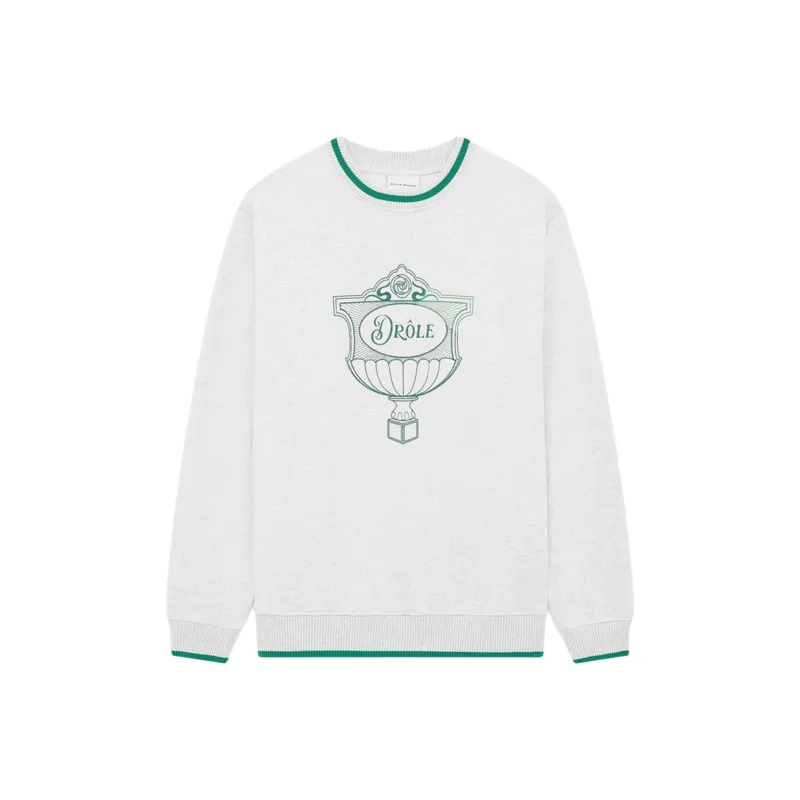 DROLE DE MONSIEUR Logo Print Sweatshirt-0