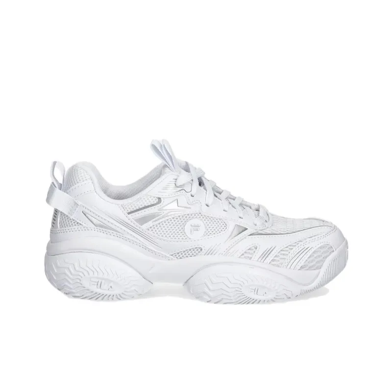 FILA Abrasion Resistant Low Top Casual Shoes Women's White-1