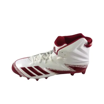 Adidas Freak X Carbon Abrasion Resistant High Top Basketball Shoes Men's White