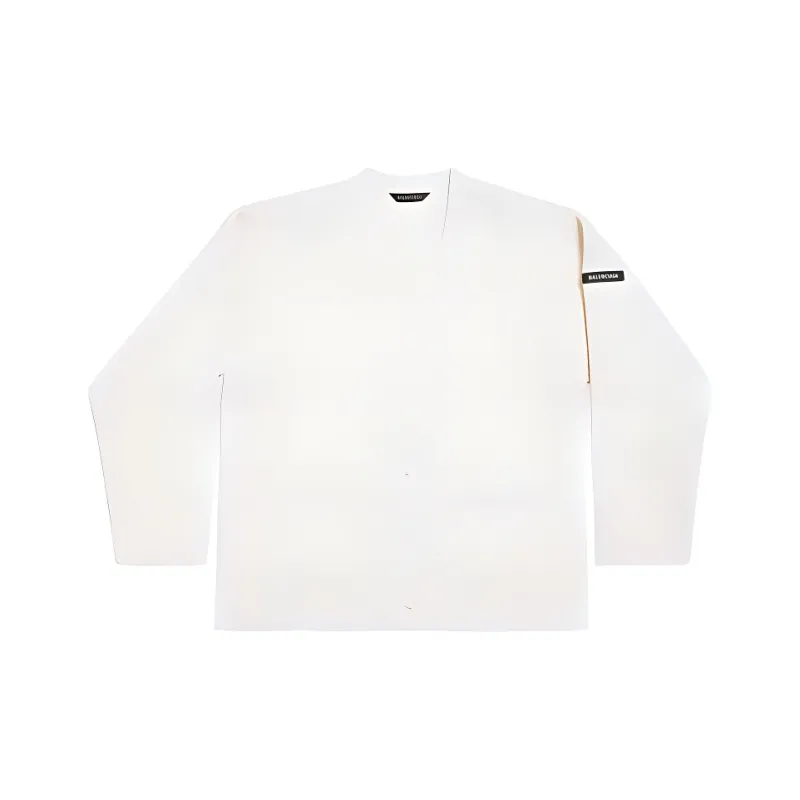 Balenciaga Knitwear Loose Fit Style Women's White-0