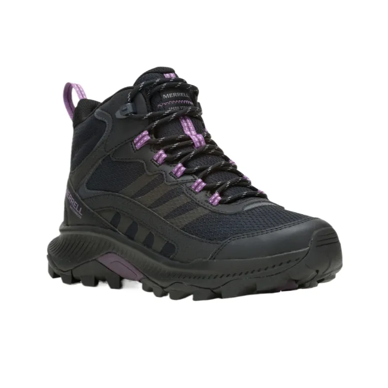 MERRELL Speed Strike 2 High Top Outdoor Shoes Women's Black Purple-2