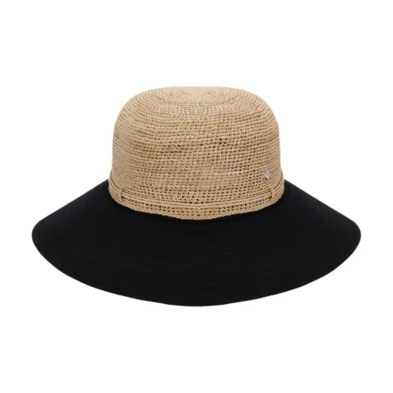 HELEN KAMINSKI Rayon, Cotton, Polyester, Nylon, Elastin Sun Protection Hats Women's Black-0