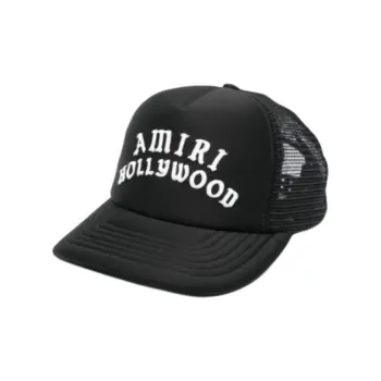 AMIRI Polyester Baseball Caps Men's Black