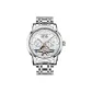 Silver Case White Dial Steel Band