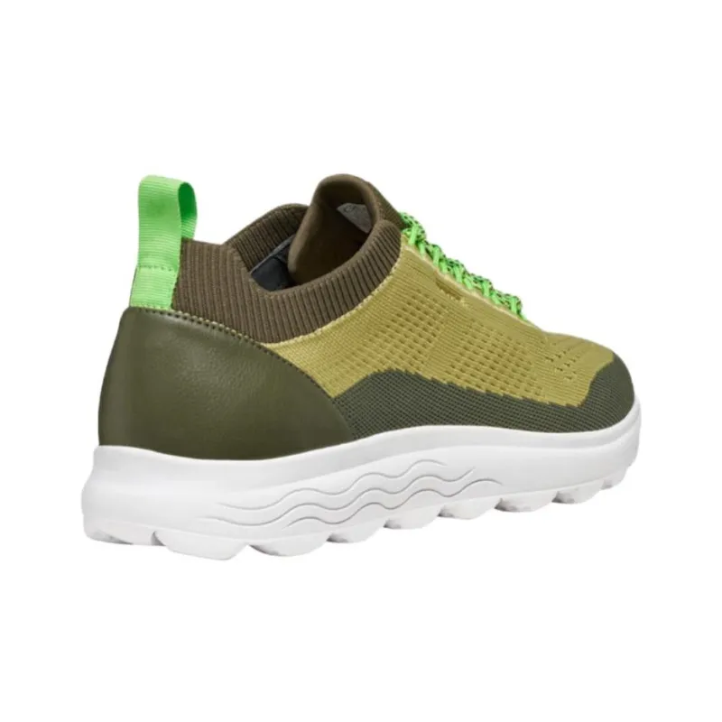 GEOX Spherica Low Top Casual Shoes Men's Green-5