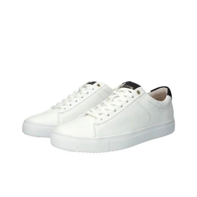 BLACKSTONE Roger Low Top Skateboard Shoes Men's White-2