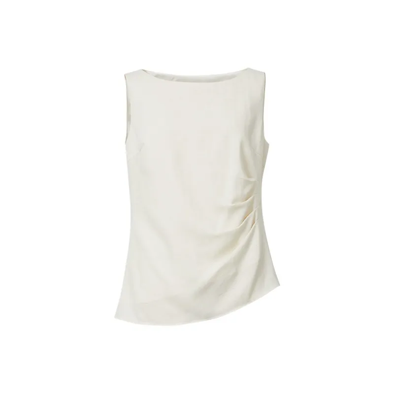 Hopeshow Tank Tops Women's Dreamy Beige 006-0