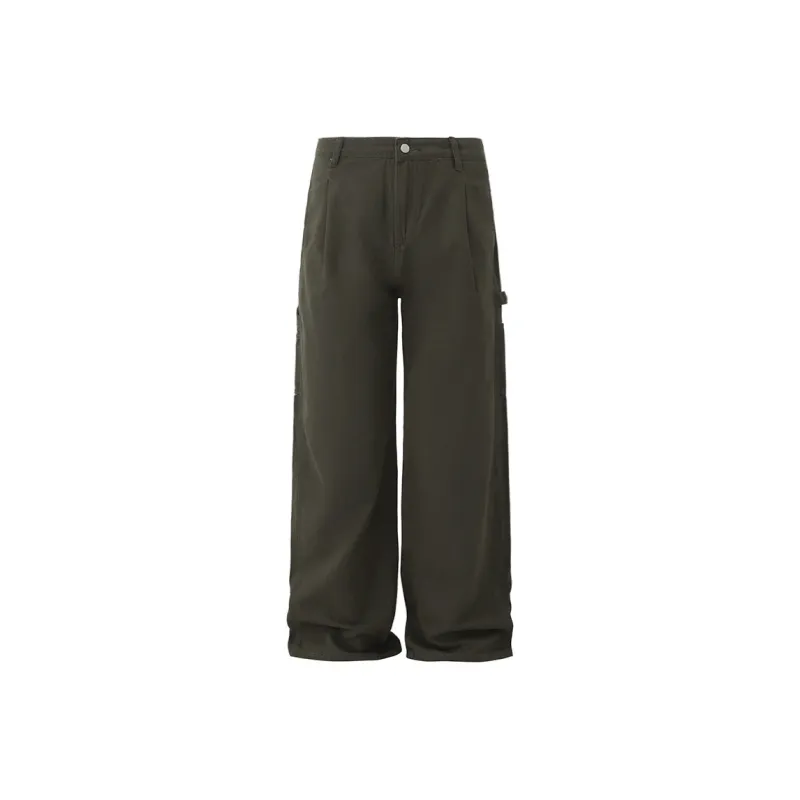 MRCYC Summer Casual Pants Unisex Gray Green-0