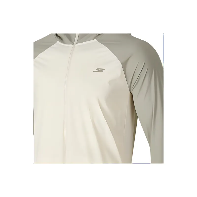 Skechers Jacket Men's Pearl White-1