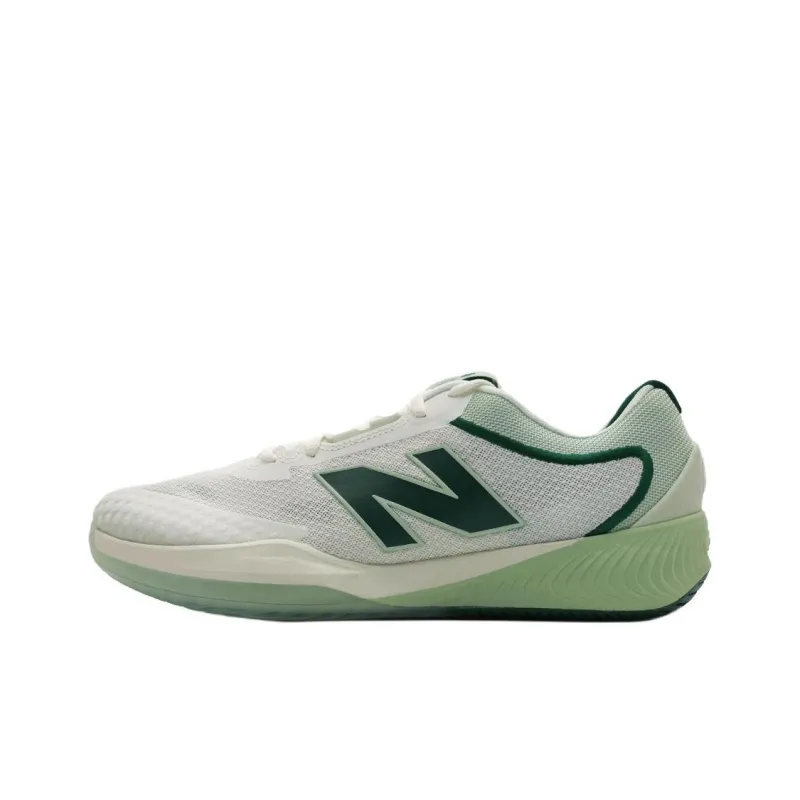 New Balance NB 996 Abrasion Resistant Low Top Casual Shoes Men's White Green-0