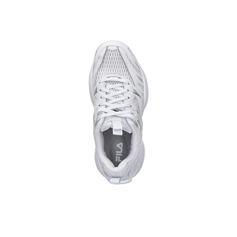 FILA Abrasion Resistant Low Top Casual Shoes Women's White-4