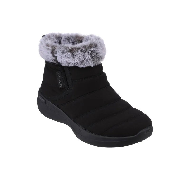 Skechers GO WALK Stability Crew Outdoor Boots Women's Black-1