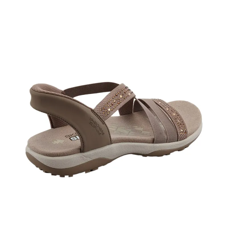 Skechers Reggae Slim Beach Sandals Women's Brown-3
