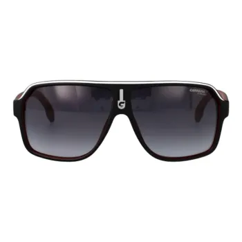 CARRERA Plastic Injection Molded Rectangular Sunglasses Unisex Black