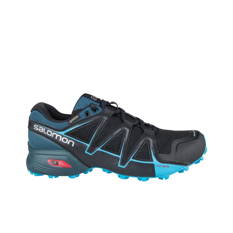 SALOMON Speedcross Vario 2 Abrasion Resistant Low Top Trail Running Shoes Men's Black-1