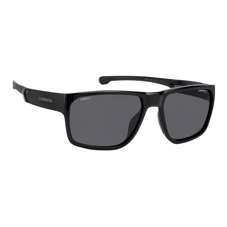 CARRERA Polyamide Rectangular Sunglasses Men's Black-2
