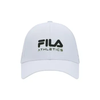 FILA Polyester Baseball Caps Women's Standard White
