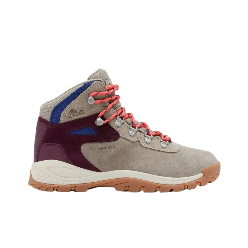 Columbia Newton Ridge Plus Mid Top Hiking Shoes Women's Beige-1
