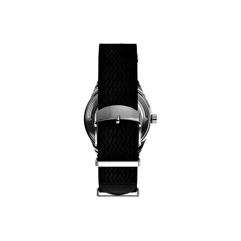 TIMEX Wrist Watch Automatic Mechanical Movement Fabric Strap 38mm Gray Dial Men's Watches-3