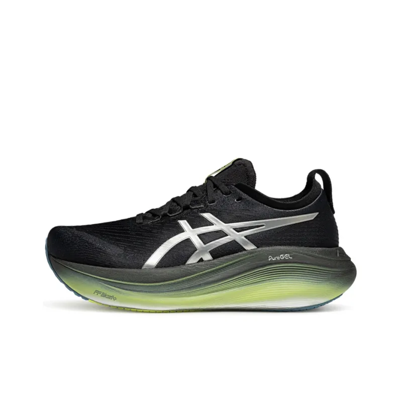 Asics GEL NIMBUS 27 Low Top Running Shoes Men's Black-0