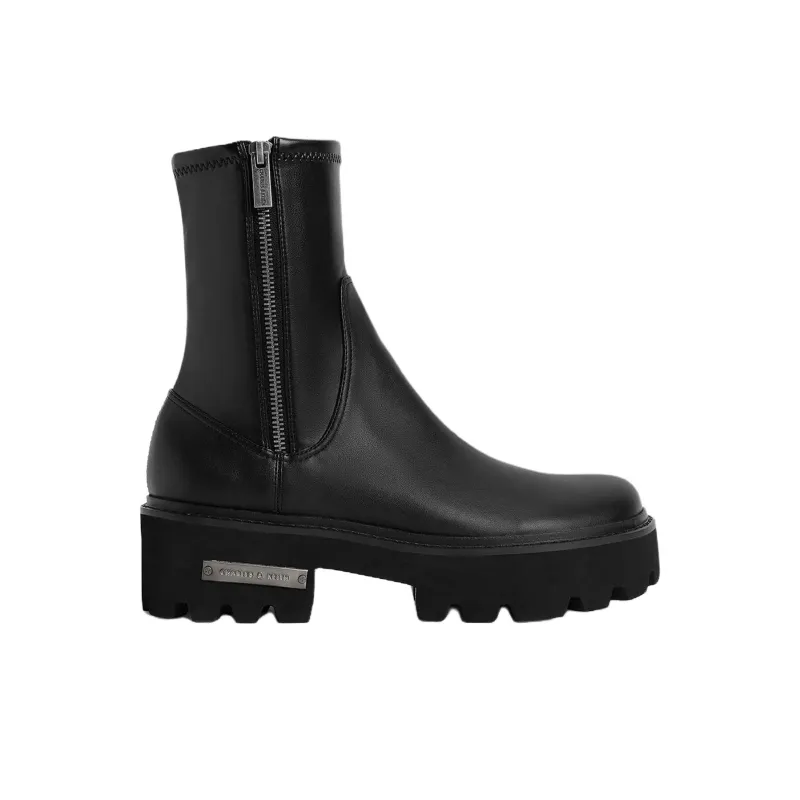 CHARLES&KEITH Imogen Ankle Boots 6cm Women's-2