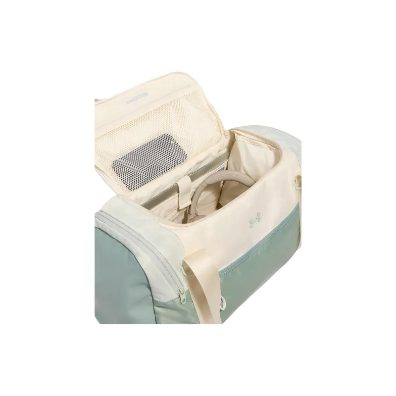 Under Armour 33L Polyester Travel Bag Women's Beige & Green-3