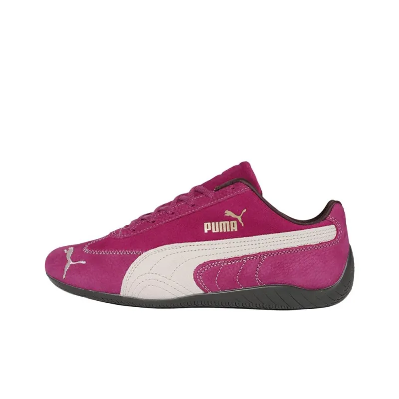 PUMA Speedcat Abrasion Resistant Breathable Low Top Casual Shoes Women's Pink-0