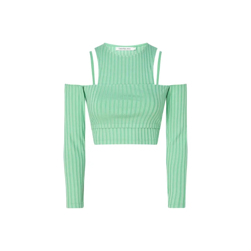 CALVIN KLEIN T Shirt Women's Green-0