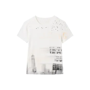 SLEEP AT 11 T Shirts Women's White