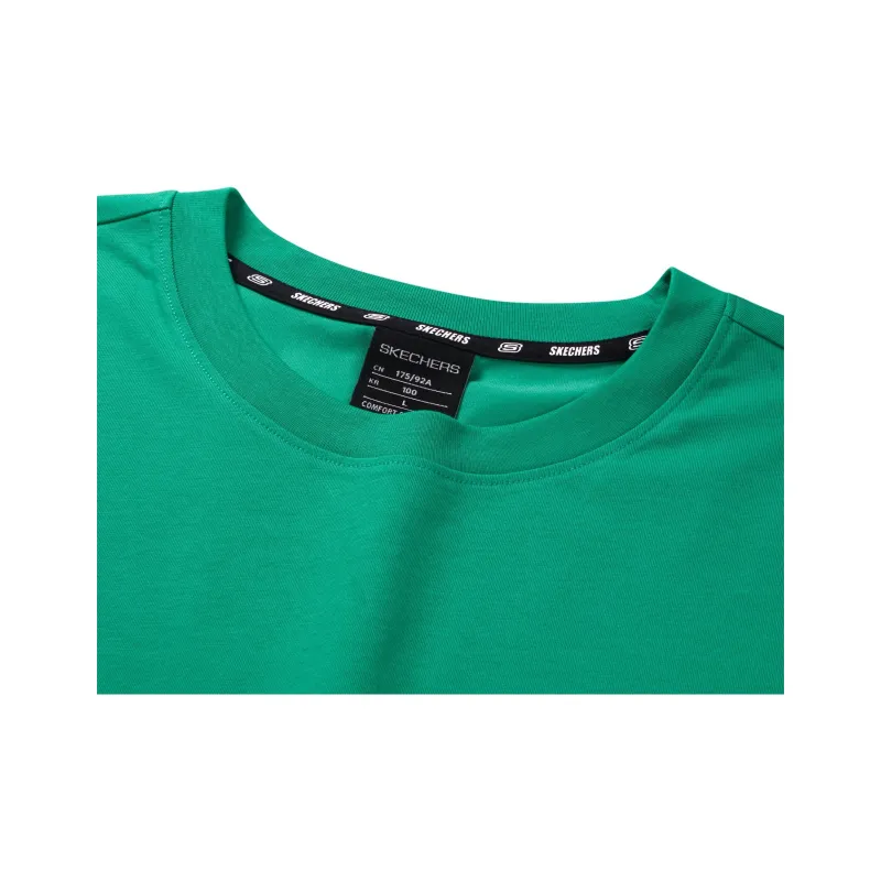 Skechers Colorful T Shirt Unisex Leaf Green-3