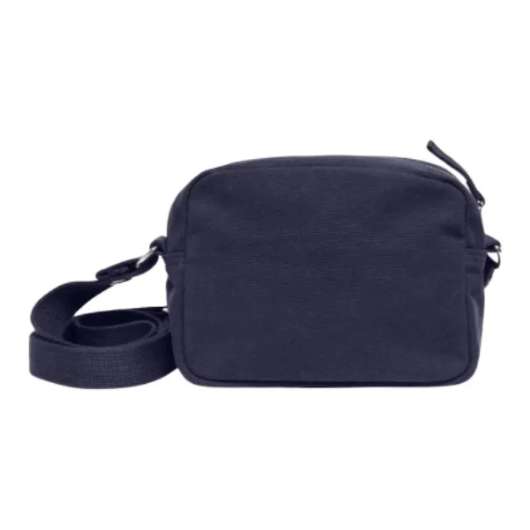 Stussy Cotton Shoulder Bag, Crossbody Bag Unisex Marine Blue-1