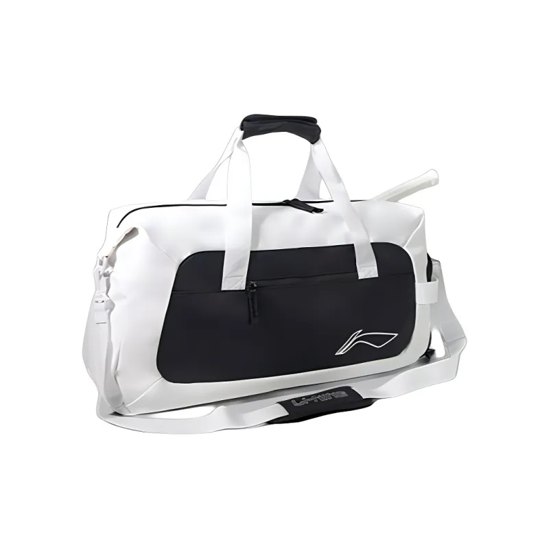 LiNing Polyester Travel Bag Unisex Black White-2