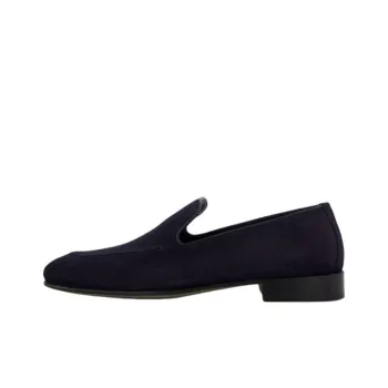 MANOLO BLAHNIK Truro Crosst Casual Shoes Men's Marine Blue