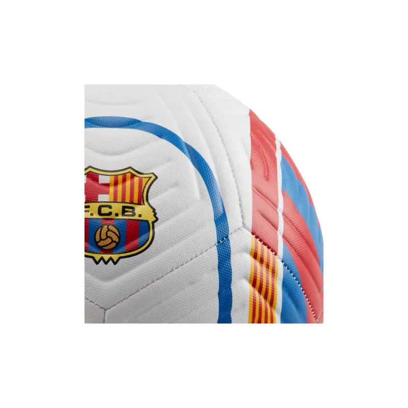 Nike Size 5 Soccer PU Unisex White Blue Red-2