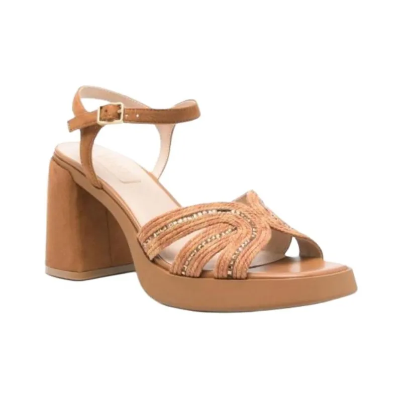 LIU·JO UOMO Riozo One Strap Sandals Women's Brown-2